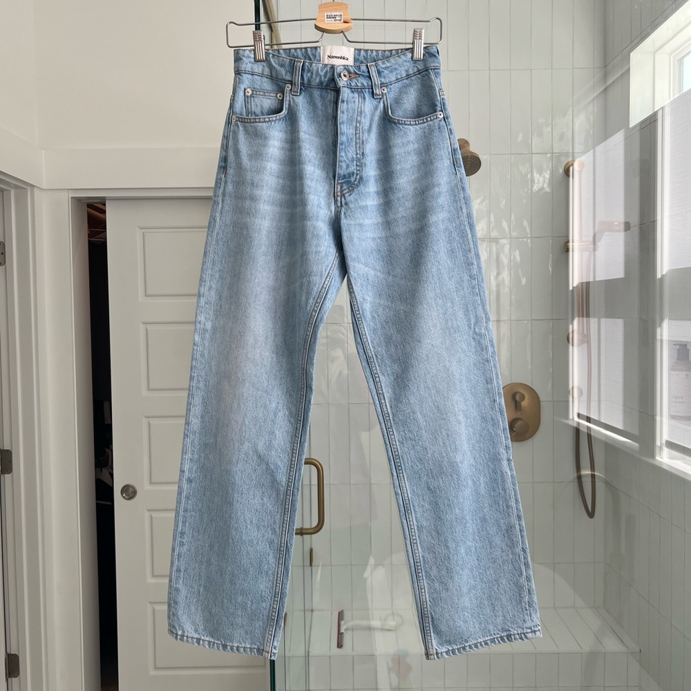 Straight Leg Nanushka Jeans